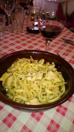 PRIMO PIATTO PRESSO LOCANDA DI AIDA - ACQUASANTA TERME (AP)